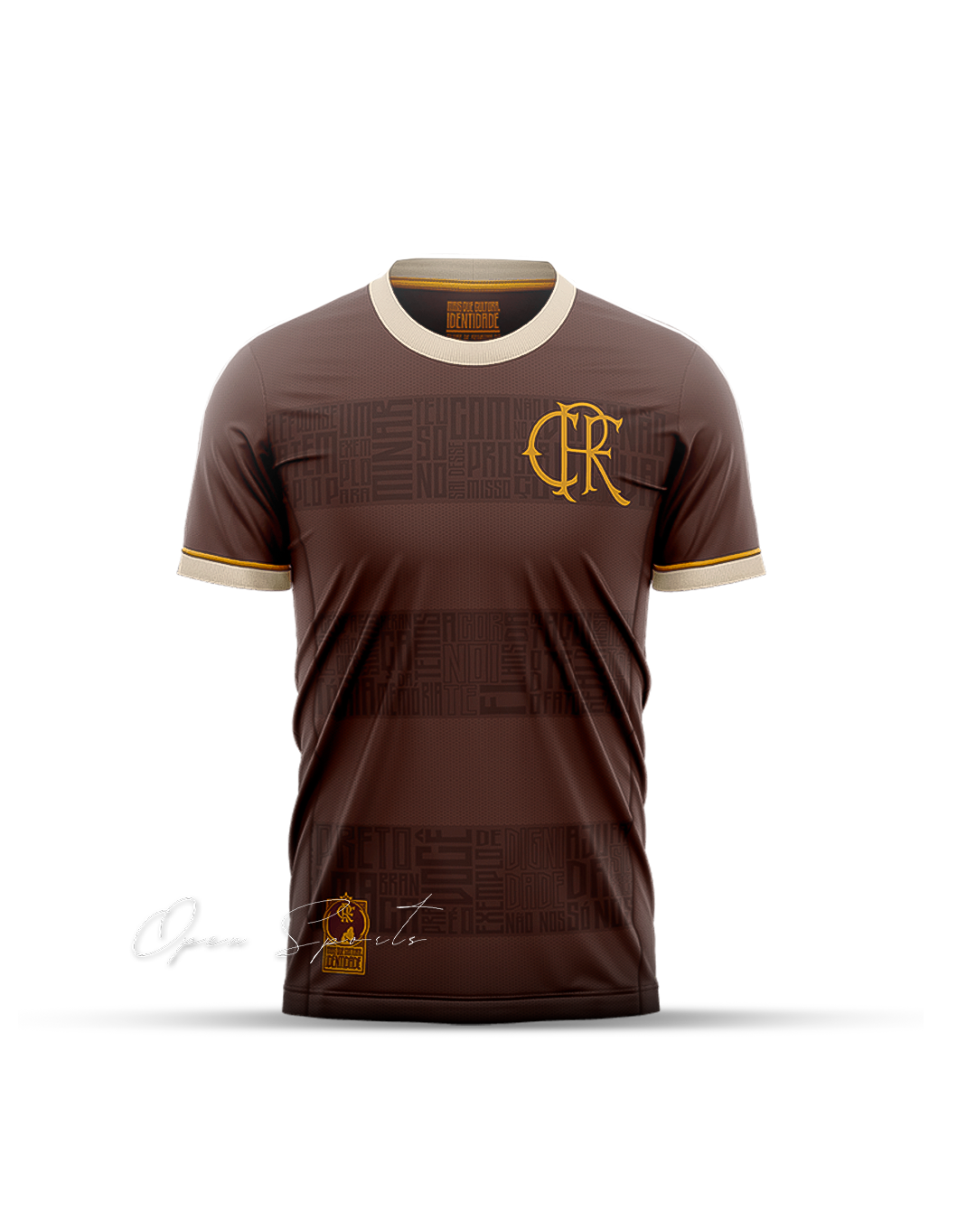 Camisa Flamengo Marrom Edição Especial Identidade 24/25